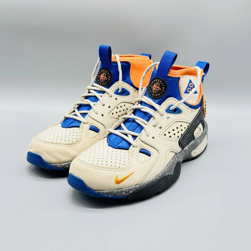 Nike Shoes Kids 5 Beige Blue Orange Black ACG Air Mowabb Trail Sneakers - Image 4 of 4