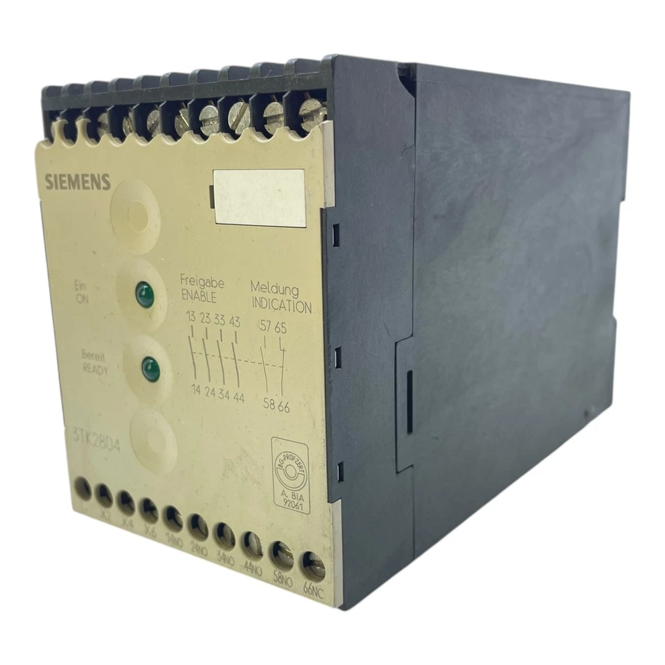 Siemens Sicherheitskombination Sicherheitsschütz 3TK2804-0BB4 für Industrie