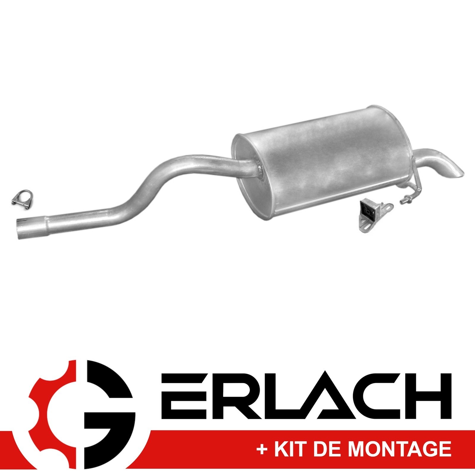 Silencieux arrière Renault Clio II 1.6 atténuateur de décibels pour moteur essence 720
