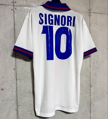 BFCボローニャ DIADORA バッジオ 10番シャツ M　おまけ付き Giuseppe Signori #10 Bologna FC 98/99 Away Jersey Diadora Size L