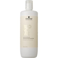 Image of Schwarzkopf Professional BlondMe Bond Repair Nourishing Shampoo 300ml, 1000ml