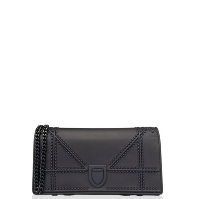 Dior Diorama Croisiere Chain Wallet Blue Calfskin (wz022726a7)