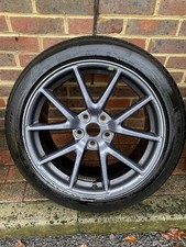 1x Genuine Tesla Model 3 Aero 18” Alloy Wheel Rim 8.5Jx18 1044261-00-A