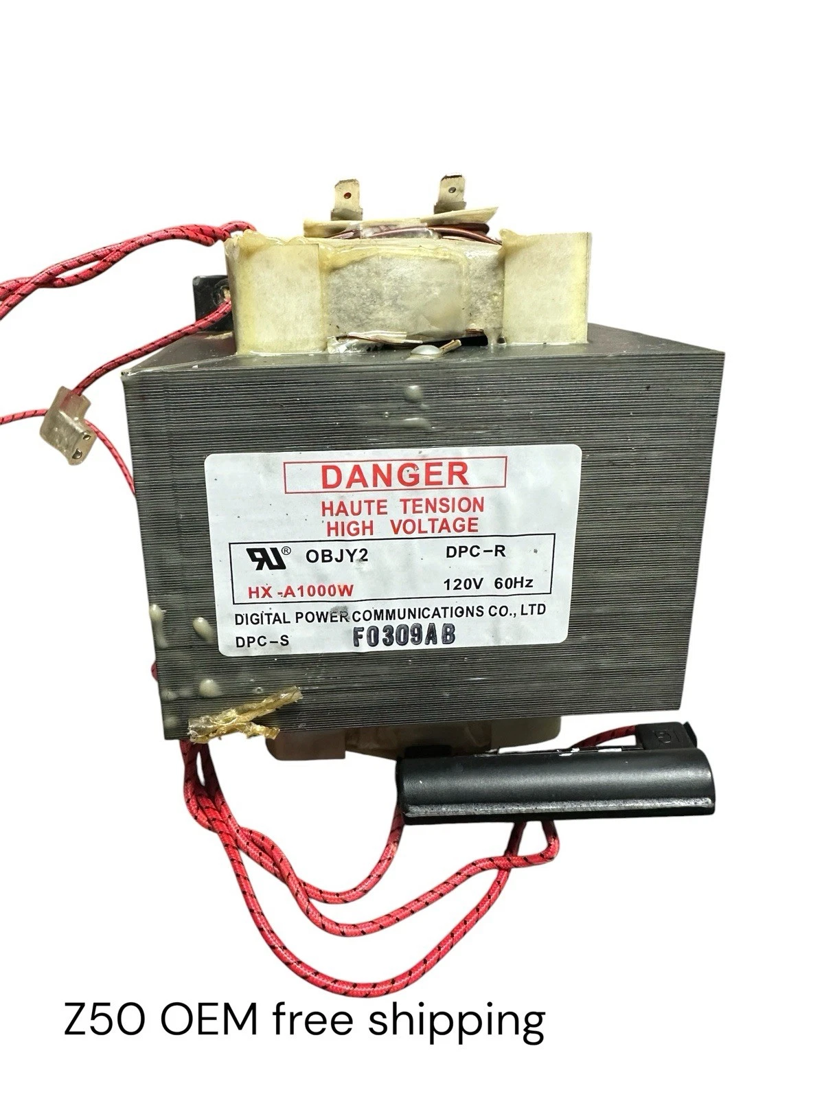 24 in aobosi Combination Microwave Oven Quick Guide TSO2401 Transformer F0309AB