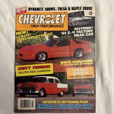 Chevrolet High Performance, February 1989, from Hot Rod magazine
