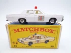 VINTAGE MATCHBOX LESNEY No.55d MERCURY POLICE CAR IN ORIGINAL BOX 1968 RED LIGHT