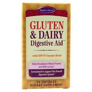 Nature's Secret Gluten - Dairy Digestive Aid  50 caps