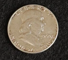 1960 Franklin Half Dollar .50cent Silver Coin US Mint