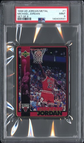 Michael Jordan #6 1996 Upper Deck Jordan Metal card