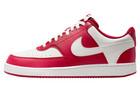 Nike Court Vision Low  Mens Shoes Trainers Size 7.5 -11  HM9862 600  RED / WHITE