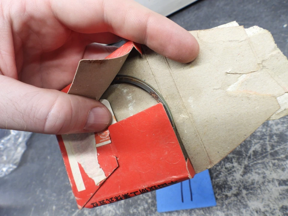 Anillos de pistón Honda CR 250 Elsinore 1973-74 1,00 13015-357-003 #11 2907 Foto 3 de 4