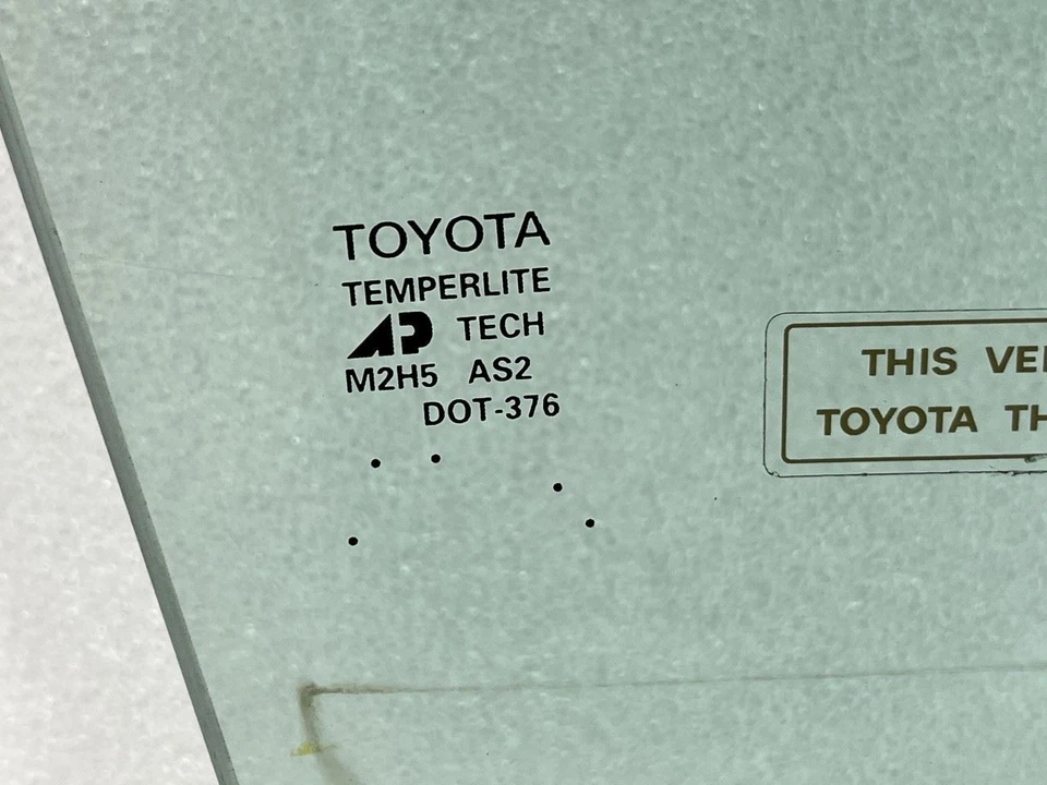 2004 丰田 AVALON 右乘客侧前门玻璃窗 — 第 2/4 张图片