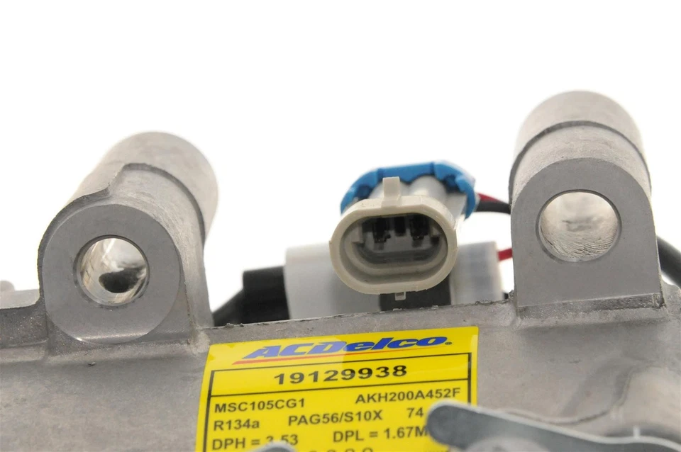 Genuine GM 2005-2006 Buick Chevrolet Saturn Air Conditioning Compressor 19129938 - Image 3 of 4