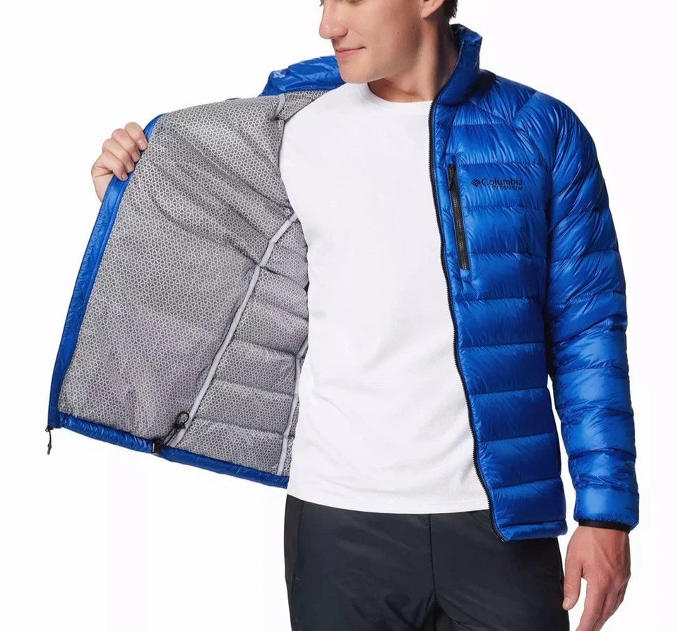 Columbia Titanium Omni-Heat Arctic Crest 700 Fill Down Jacket New W/Tags Men’s S - Image 3 of 4