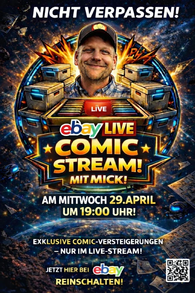 Einmal quer durchs Comic- Reich , Alt, Neu, Deutsch, Englisch