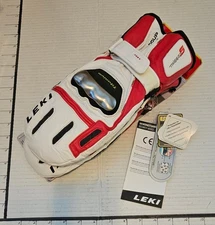 LEKI WORLD CUP RACING  MITTENS W/ TRIGGER S & TITANIUM.  NEW SIZE 11.  SEE DESC.