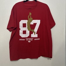Men’s Pro Line NFL San Francisco 49ers Dwight Clark “ The Catch “ T-Shirt