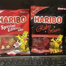 Haribo Collaboration Limited Edition Ruby Hearts & Special Edition Gummie Candy