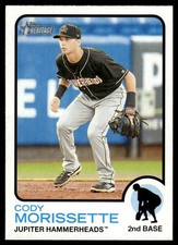 2022 Topps Heritage Minor League #26 Cody Morissette    Jupiter Hammerheads