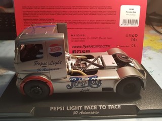Fliegenwagen Mercedes Pepsi Light Sonderedition F 202305 unbenutzt / top verpackt