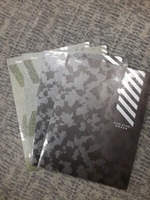 4 Pk: Mead FIVE STAR 4 Pocket Portfolios, Green & Black  E13B