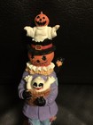 8 INCH RESIN HALLOWEEN TABLE TOP SCARECROW DECORATION{Excellent Condition} — photo 5