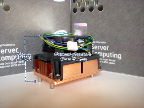 Intel Heatsink Fan For Xeon 5150 5160 Socket J LGA771 CPU-Processor - New - Picture 5 of 5