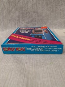 Donkey Kong (Mattel Intellivision, 1982) CIB Complete w/Manual