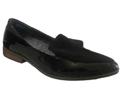 Dr. Scholl's Womens Be Free Energy Technology Black Suede Shoes Size 7