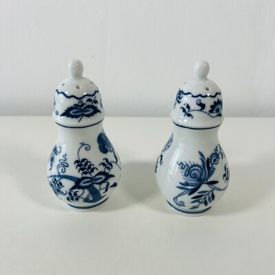 Blue Danube Salz und Pfefferstreuer Set Geschirr Blue Onion 