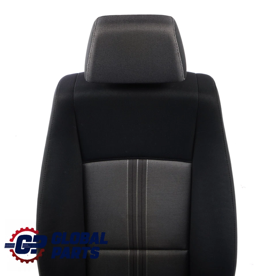 BMW X1 E84 Asiento Delantero Derecho Tela Mediana Efecto Plata Antracita - Imagen 2 de 4