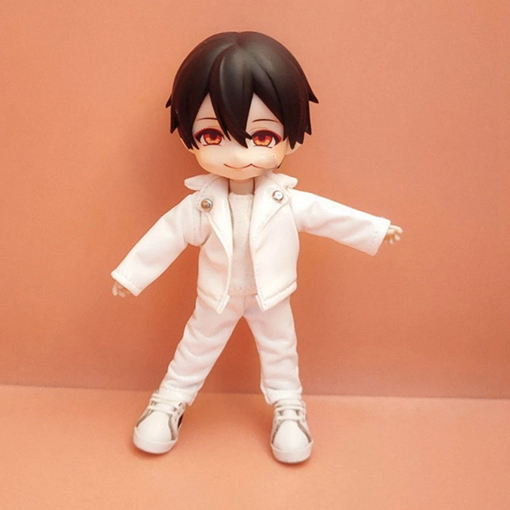 VETEMENTS Accessori vestiti PU pelle giacche felpe con cappuccio bambola jeans moda bambola pantaloncini