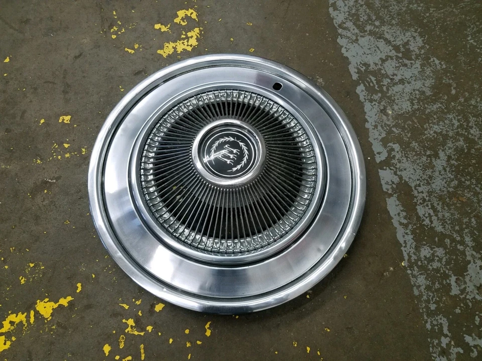 Хромированный металлический колпак ступицы колеса для Ford 1968 1969 Galaxie LTD Country Squire от оригинального производителя - Изображение 2 из 4