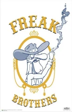 The Freak Brothers -  Frankin Poster 11" x 17"