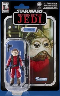HASBRO STAR WARS Kenner Nien Nunb Action Figur F7317 Neu