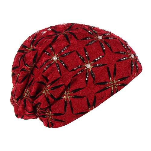 Women Men Beanie Night Sleep Cap Satin Bonnet Cancer Hat Bonnet Hair Loss Beanie - Picture 69 of 73