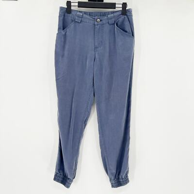 Patagonia Edge Win Joggers Women's 6 Navy Pockets Mid Rise Regular