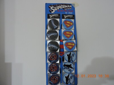 Vintage Abzeichen Superman DC Comics 1978