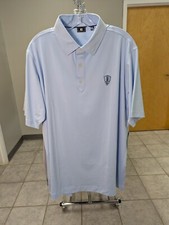 NWOT MEN'S FOOTJOY POLO, SIZE: XL, COLOR: LIGHT BLUE M13 