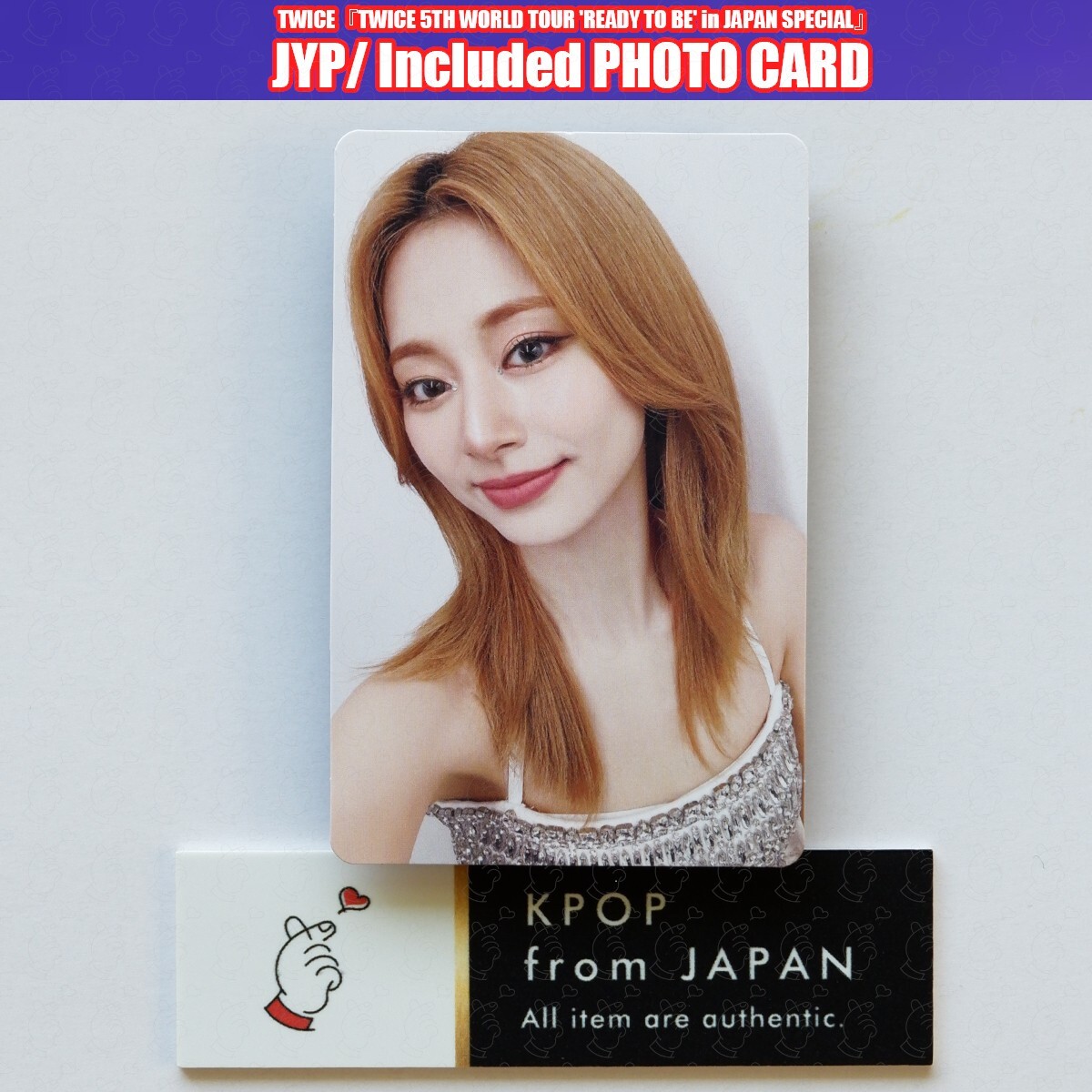 TWICE 5TH WORLD TOUR 'READY TO BE' in JAPAN SPECIAL POB JYP