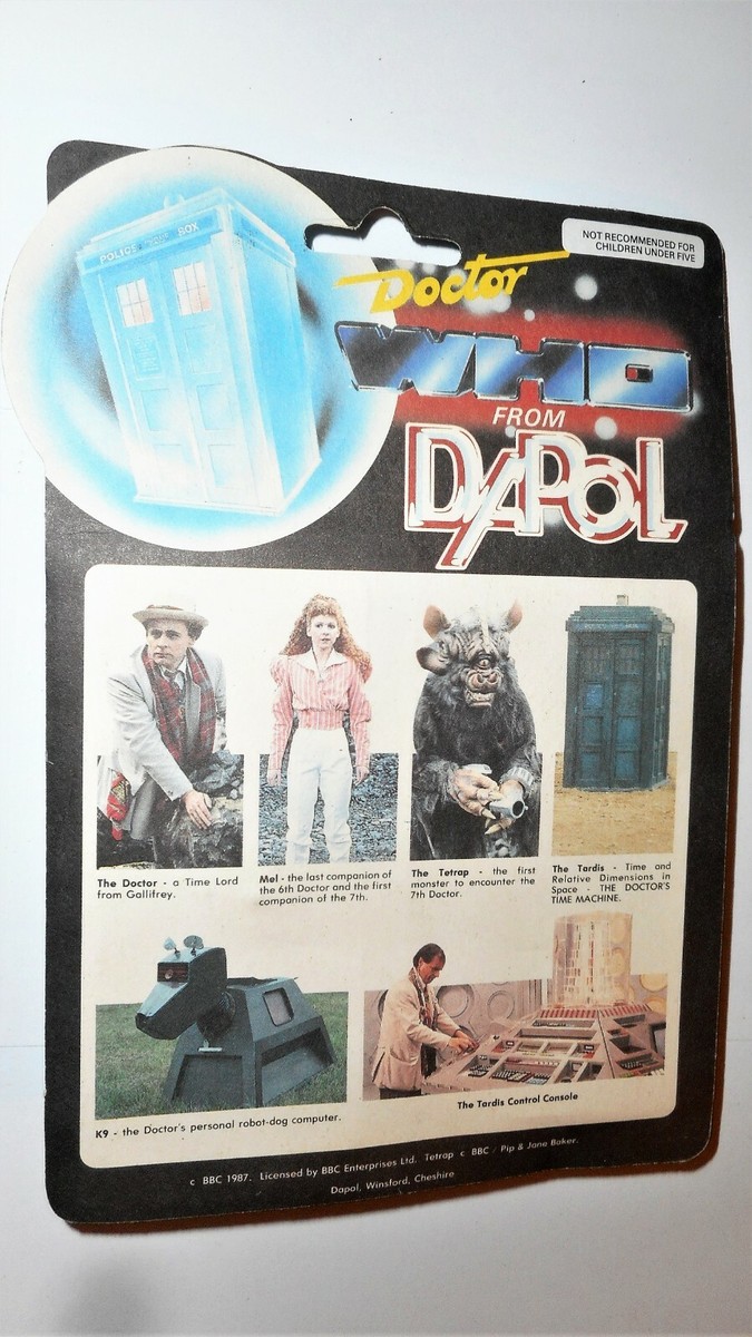 Doctor Who フィギュア 1987年製 可動式　DAPOL社製 Doctor Who Dapol vintage SEVENTH the DOCTOR 7th 1987 action