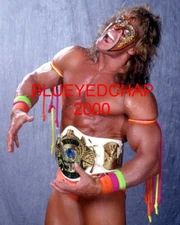 ULTIMATE WARRIOR WRESTLER 8 X 10 WRESTLING PHOTO WWF WCW 