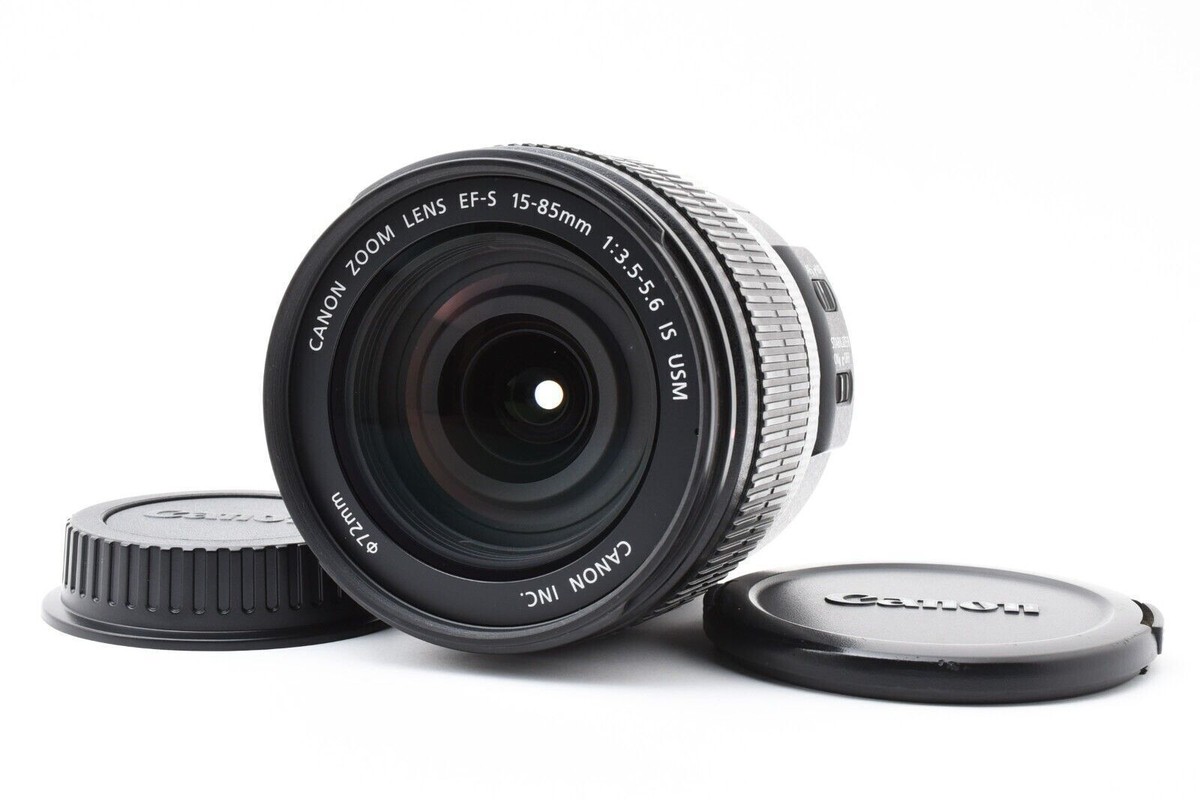 53.Canon EF-S 15-85mm レンズ Amazon.com : Used Canon 15-85mm f3.5-5.6 is USM EF W/Box