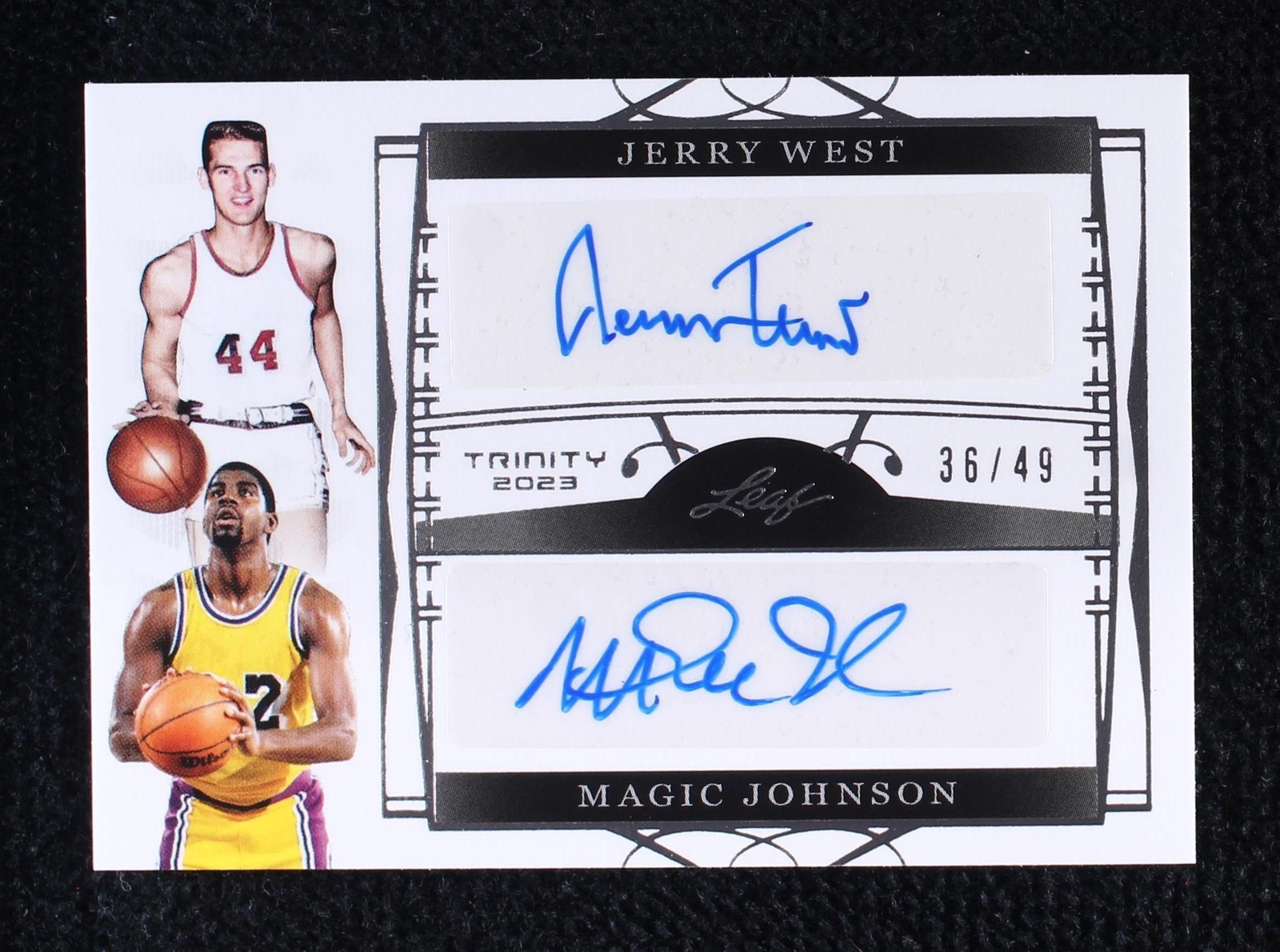 2022-23 Leaf Trinity - Magic Johnson/Jerry West #DA-17 for sale | eBay