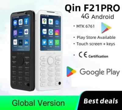 QIN F21 PRO 4G LTE Mini Smartphone Android 11 QWERTY Keyboard +2.8'' Touchscreen