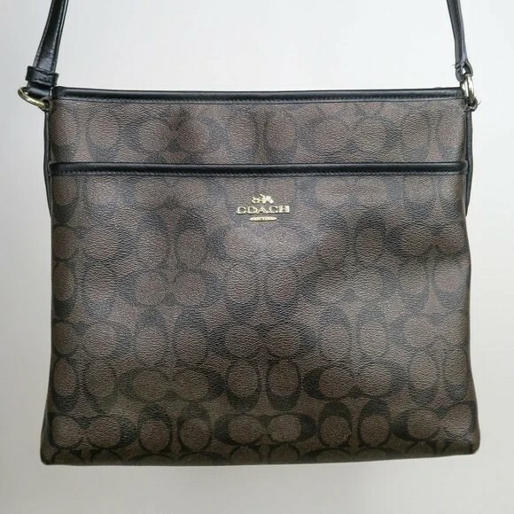 Coach Rowan File Bag in Signature 
