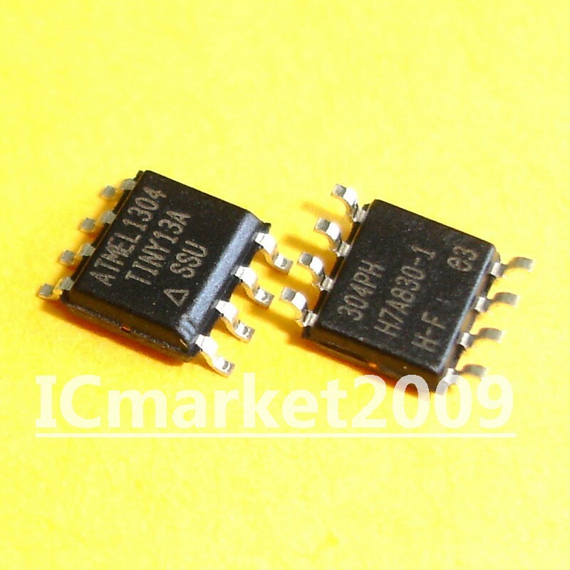 Lot De 10 Microcontrôleurs ATtiny13A-SSU - SOP-8 - Marque SMW - Neuf