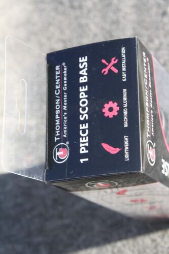 Thompson Center Black One Piece Scope Base & Ring Combo 1" Medium Encore Omega - Picture 4 of 8