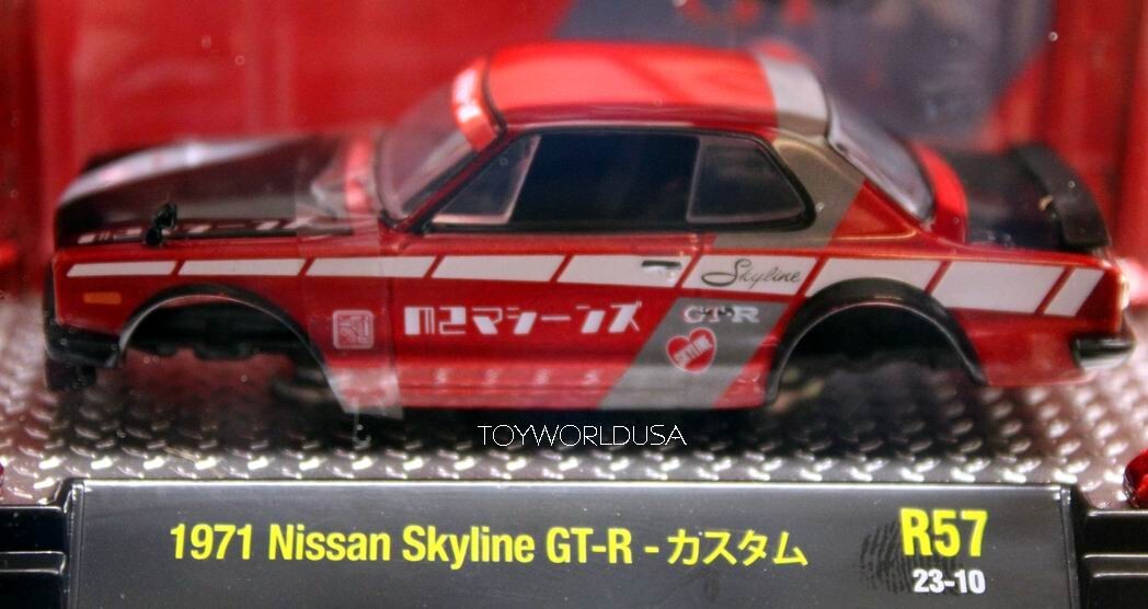 M2 Machines MODEL KIT 1971 Nissan Skyline GT-R R57/23-10 | eBay