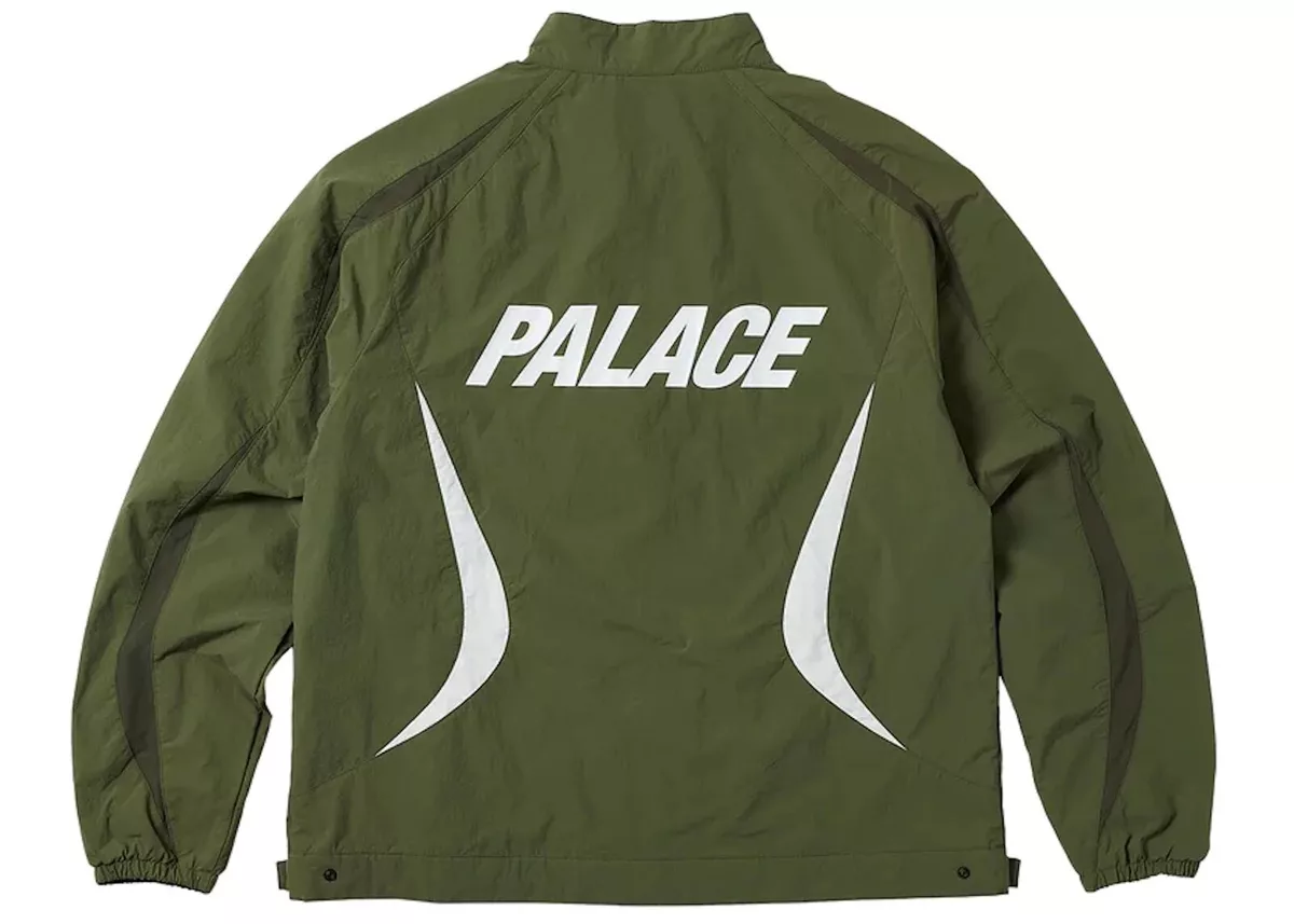 PALACE skateboards, MOTO SHELL JACKET THE DEEP GREEN : size Large